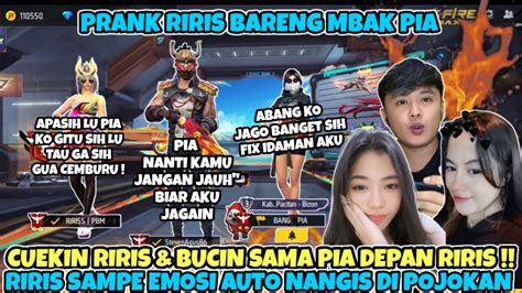 Prank Riris Cuekin Bucin Sama Pia Selama Jam Riris Sampe Emosi