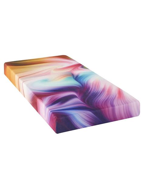 Simmons Groove 5 Full Size Tie Dye Memory Foam Mattress Macys