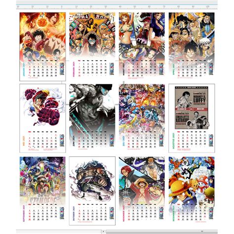 One Piece Manga Calendar 2024 Cordi Jacinthe