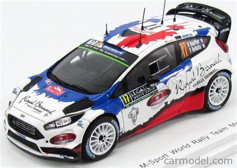 SPARK MODEL S4970 Echelle 1 43 FORD ENGLAND FIESTA RS WRC N 17 RALLY