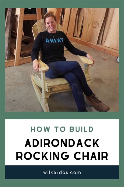 How To Build An Adirondack Rocking Chair Artofit