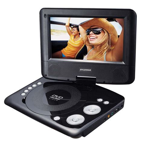 Sylvania Swivel Screen 7 Portable Dvd Player Shop Dvd And Blu Ray