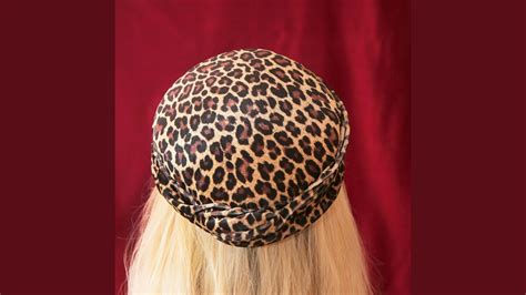 Leopard Skin Pill Box Hat Youtube