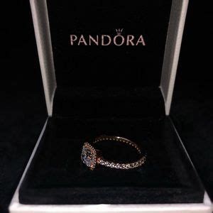 Pandora | Jewelry | Pandora Ring Size 8 Rose Gold Timeless Elegance | Poshmark