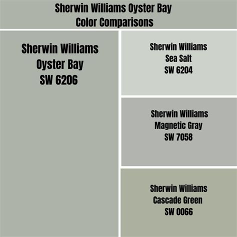 Oyster Bay Sherwin Williams