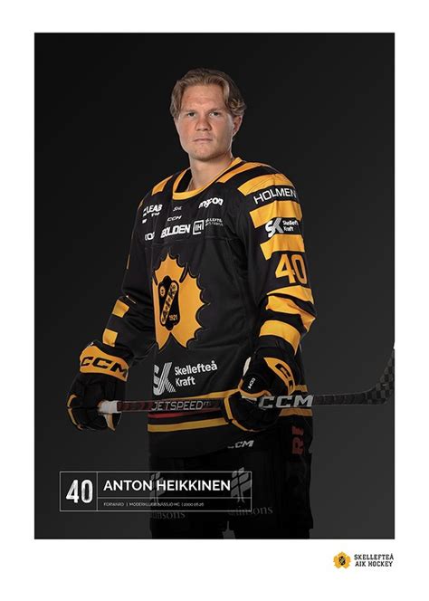 Anton Heikkinen Skellefte Aik Poster Skellefte Aik