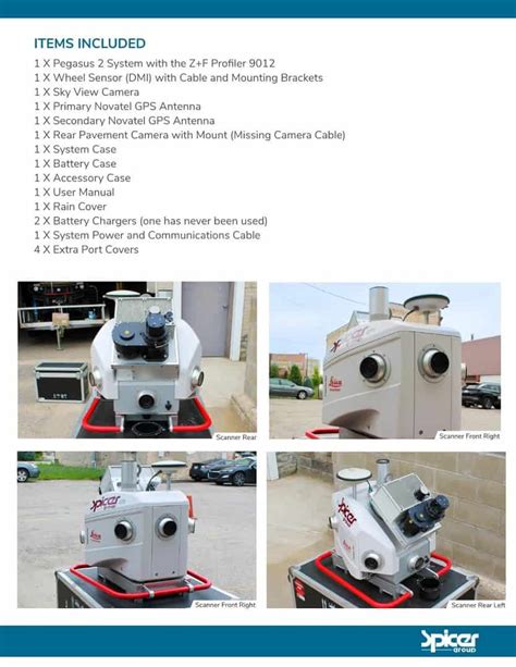 Leica Pegasus Mobile Mapping System For Sale For Sale Rpls