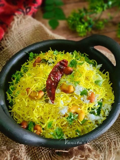 Lemon Sevai Lemon Semige Lemon Shavige Lemon Sevai Upma Vanita