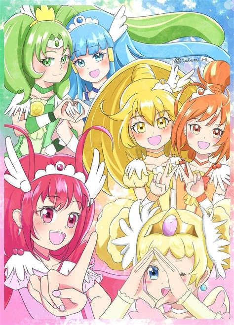 Pin By Edgar Eduardo Dominguez Doming On Precure Glitter Force Anime Pretty Cure