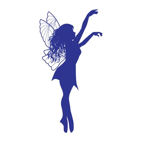 Dancing Fairy Silhouette