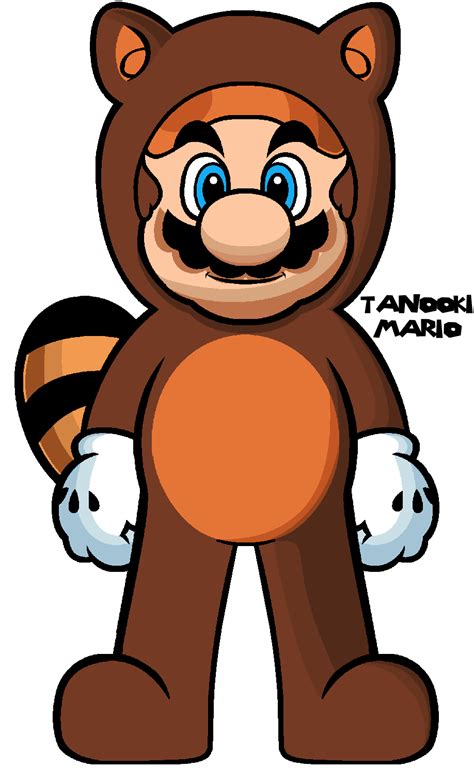 Tanooki Mario by Grimklok on DeviantArt