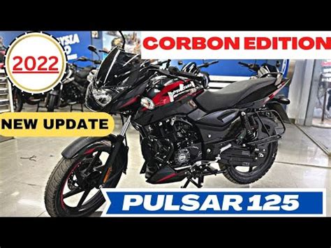 2023 Bajaj Pulsar 125 Singal Seat Corbon Edition Red Color Review On