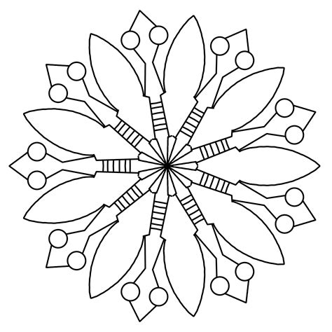 Mandalas Livro De Colorir - 5