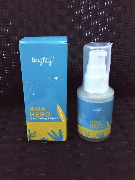 Brighty Aha Hero Exfoliating Liquid Ml Baca Deskripsi Kesehatan