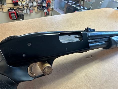 Mossberg Model 500a Pump Action Shotgun 24 Inch Slugster Barrel Hogue