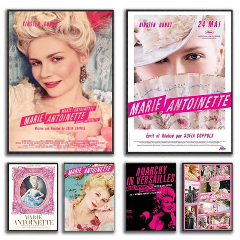 Klasyczny Film Sofia Coppola Marie Antoinette Plakat Filmowy Kirsten