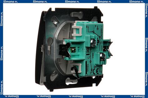 BMW6 2L 01 43 Łącznik schodowy podwójny z podświetleniem typu LED w