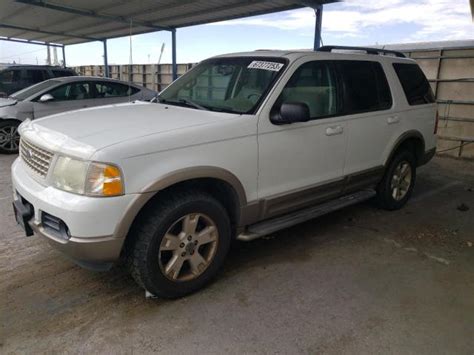 2003 Ford Explorer Eddie Bauer Photos Tx El Paso Repairable Salvage Car Auction On Fri