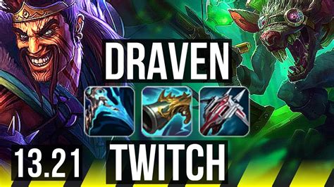 DRAVEN Nautilus Vs TWITCH Yuumi ADC Quadra Legendary 23 2 2