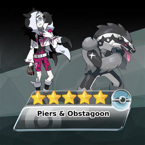 Piers And Obstagoon Rpokemonmastersconcept