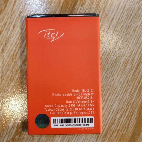 Itel Bl Ci Battery Lazada Ph