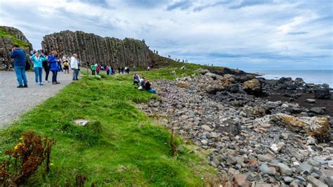 giants causeway bushmills northern ireland stock image image