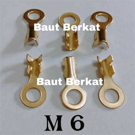 Jual Skun Ring Baut Terminal Bulat Mm Baut Terminal Baut M