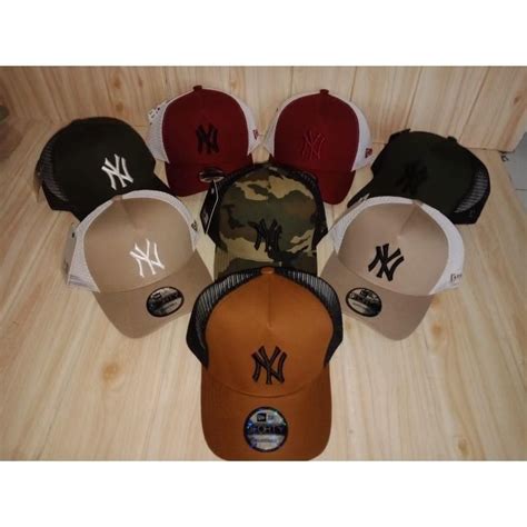 Jual Topi Baseball New Caps Trucker New York Mlb Topi Jaring Topi Ny