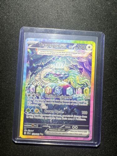 Terapagos Ex Sv Stellar Crown Holo Ebay