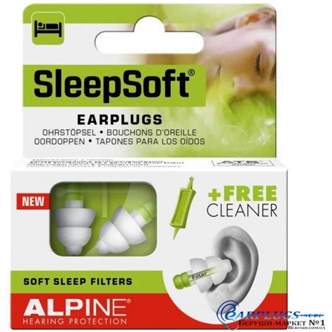 Лучшие беруши для сна Alpine SleepSoft.