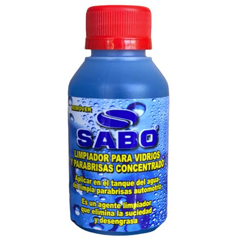 Limpiador De Vidrios Y Parabrisas Concentrado 60 Ml 56 0199 Sabo ELK