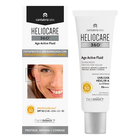 Protector Solar Heliocare 360 Age Active Fluid SPF 50 50 Ml Farmacia