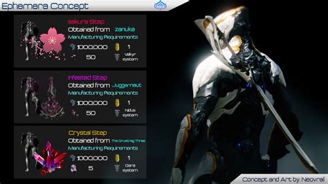 Ephemera Concepts Art Animation And Ui Warframe Forums