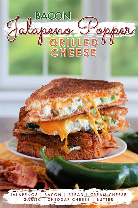 Jalapeno Popper Grilled Cheese Artofit