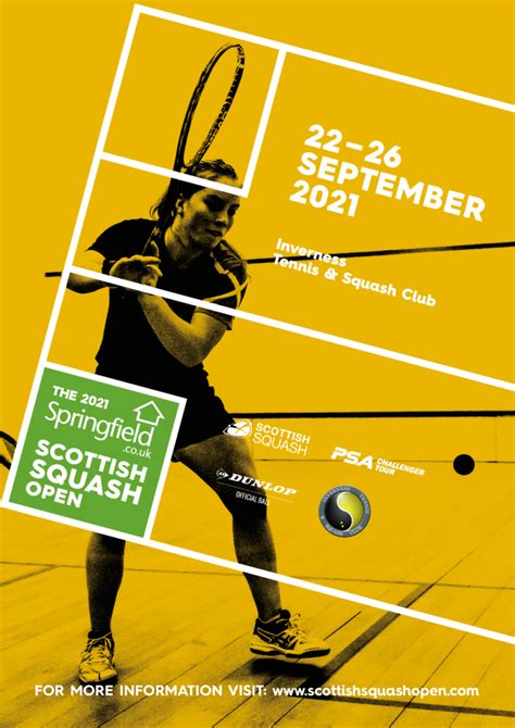 Springfield Scottish Squash Open 15 Days To Go Scottish Squash