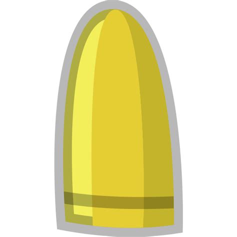 Cartoon Bullet Free Svg