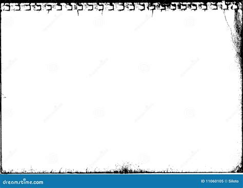 page frame stock vector illustration  altered aging