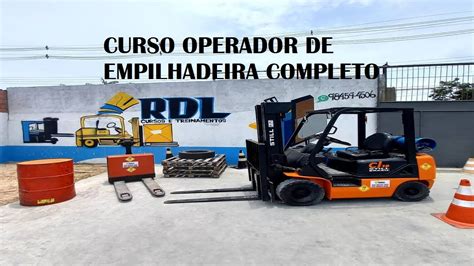 CURSO OPERADOR DE EMPILHADEIRA A GÁS E ELETRICA RETRÁTIL YouTube