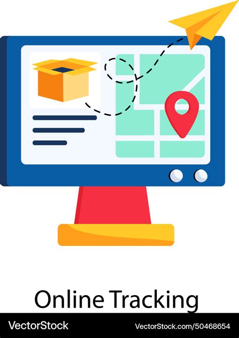 tracking royalty  vector image vectorstock