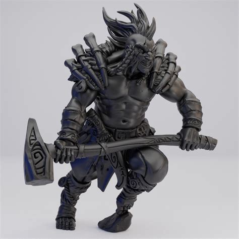 Hot Goblin バーサーカーC ミニチュア ホットゴブリン 狂戦士 TRPG