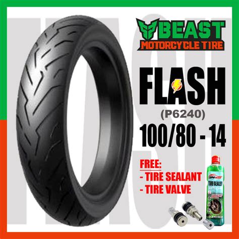 Beast Flash P Tubeless Motorcycle Tire W Free Tire