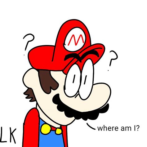 Mario Is Very Confused By Lucaskazoo09 On Deviantart