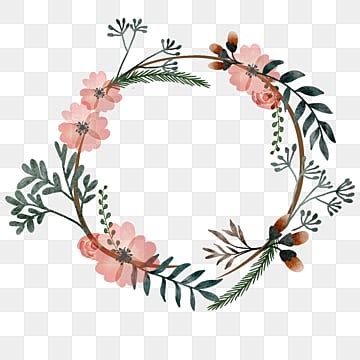 Watercolor Wreath PNG Transparent Images Free Download | Vector Files ...