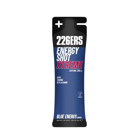 Energy Shot 226ERS 60ml Blue Energy Xtreme 250mg Caffeine Instant Energy