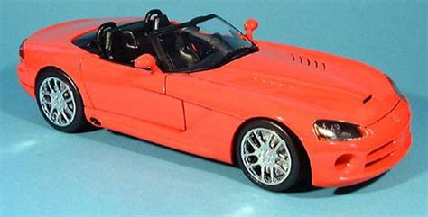 Coche Miniatura Dodge Viper SRT 10 1 18 Hot Wheels SRT 10 Rojo 2003 Coches Miniaturas Es