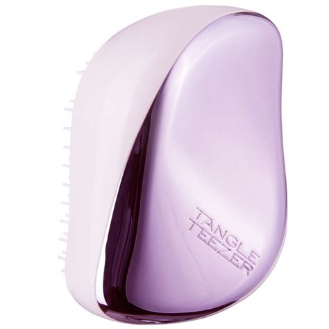 Tangle Teezer The Compact Styler Hair Brush Lilac Chrome Pink Panda