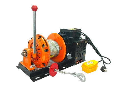 VOLTZ VZ EW 800 KG 50Mtr Heavy Duty Electric Winch Pulling Wire Hanging