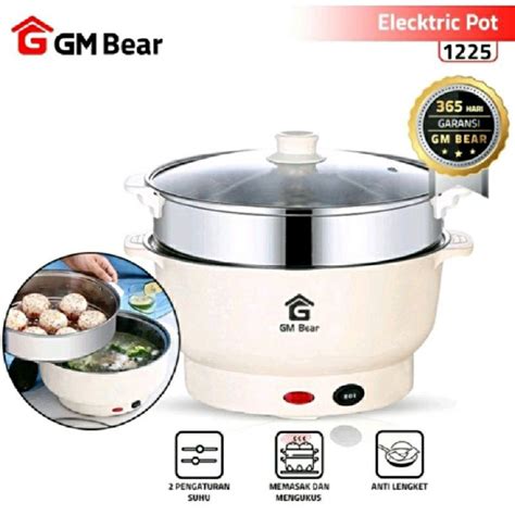 Jual Gm Bear Panci Listrik Serbaguna In Electric Cooking