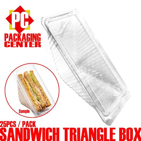 Sandwich Triangle Box By 25pcs Per Pack Metro Manila Nationwide