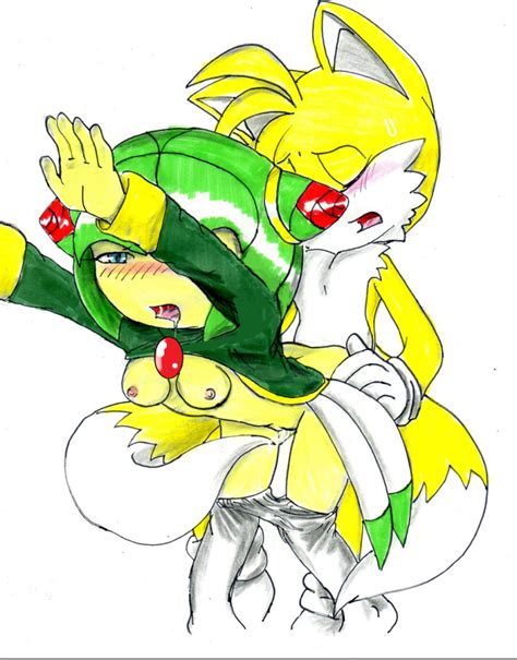 Rule 34 Anthro Clothed Sex Cosmo The Seedrian Erosmilestailsprower Looking Pleasured Sonic